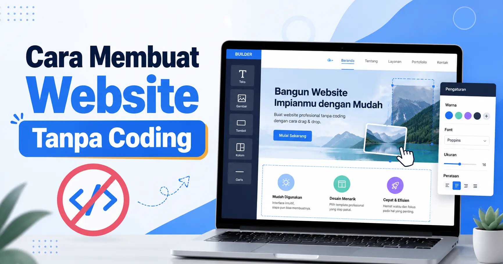 Cara Membuat Website Tanpa Coding