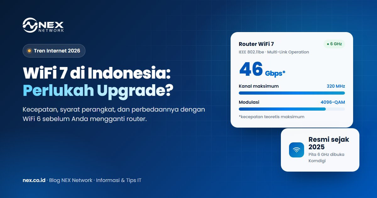 WiFi 7 di Indonesia 2026 - NEX Network